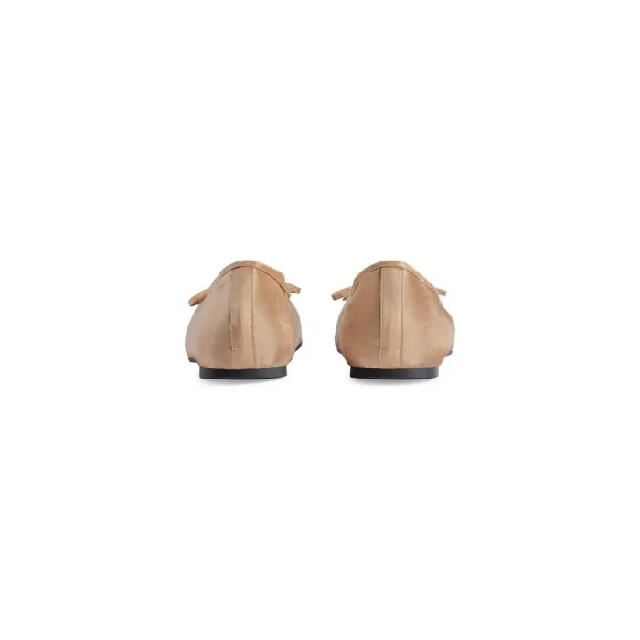 Men Sandals and Mules Balenciaga Leopold Ballerina In Light Beige