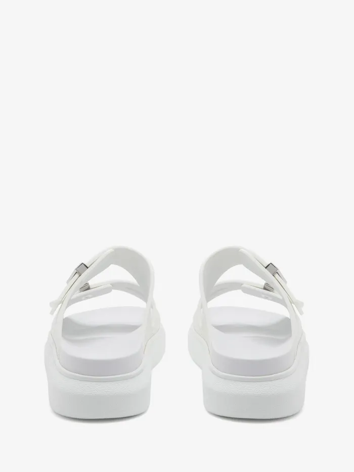 Men Sandals And Slides Alexander McQueen Oversized Hybrid Slide Ivory
