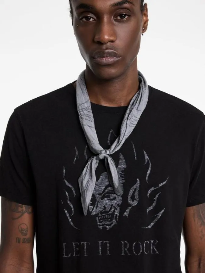 Men Scarves and Ties John Varvatos HANCOCK BANDANA Pavement