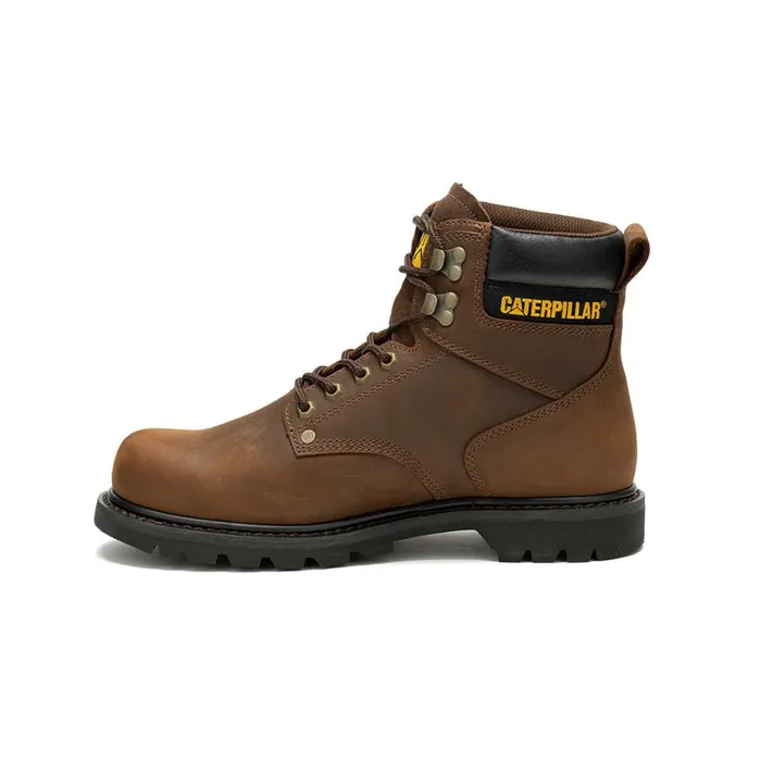 Men Second Shift Waterproof Work Boot Cat Footwear Boots