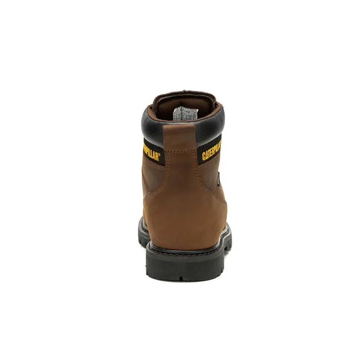 Men Second Shift Waterproof Work Boot Cat Footwear Boots