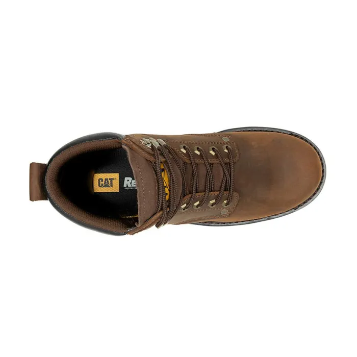 Men Second Shift Waterproof Work Boot Cat Footwear Boots