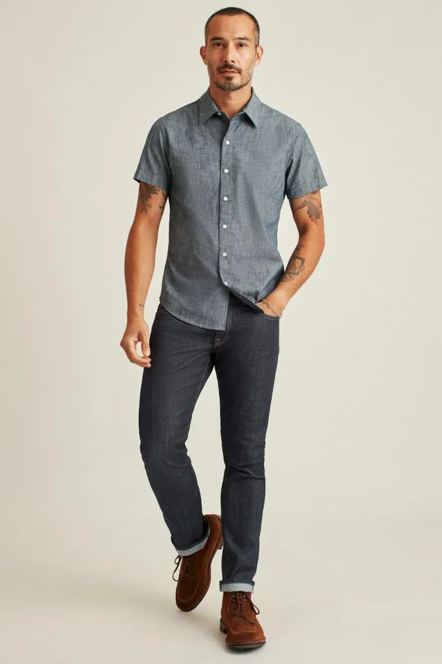 Men Selvedge Stretch Jeans Resin Rinse Bonobos Jeans