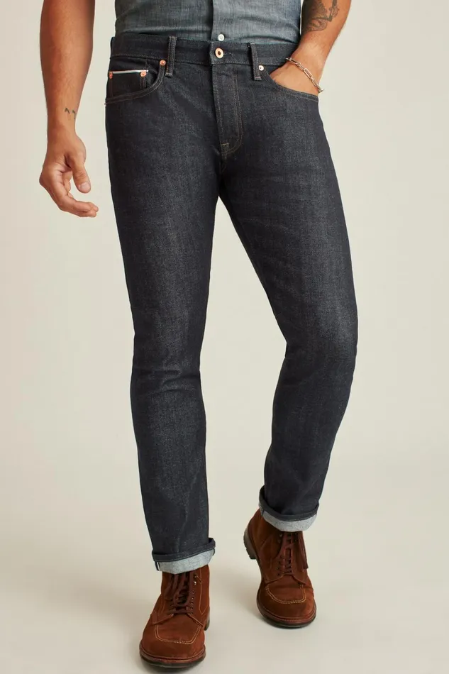Men Selvedge Stretch Jeans Resin Rinse Bonobos Jeans