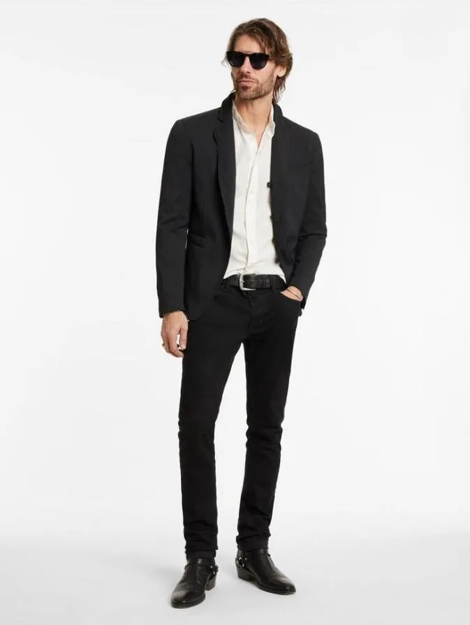 Men Shirts John Varvatos BEN SHIRT White