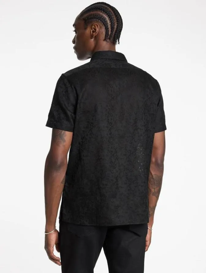 Men Shirts John Varvatos LAWRENCE SHIRT Black