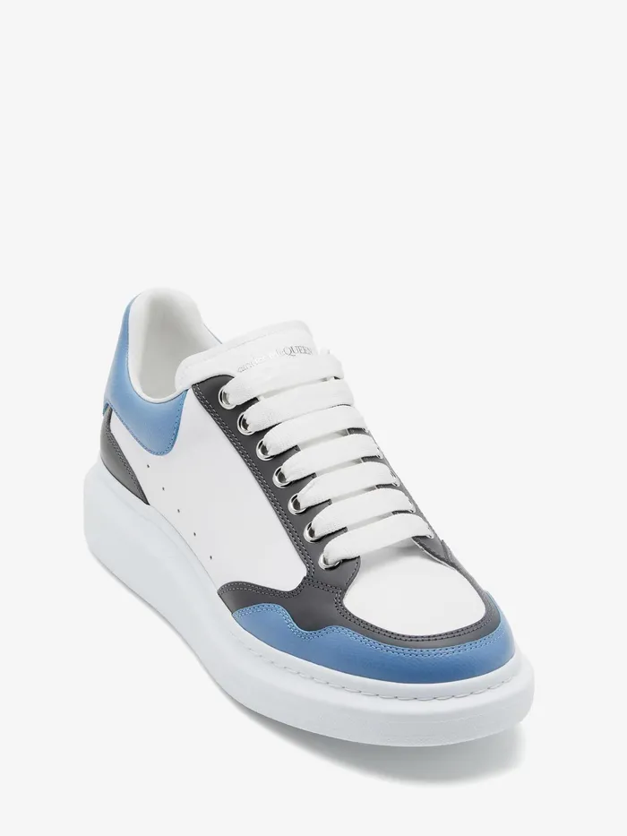Men Sneakers Alexander McQueen Oversized Sneaker Whiteblueash Grey
