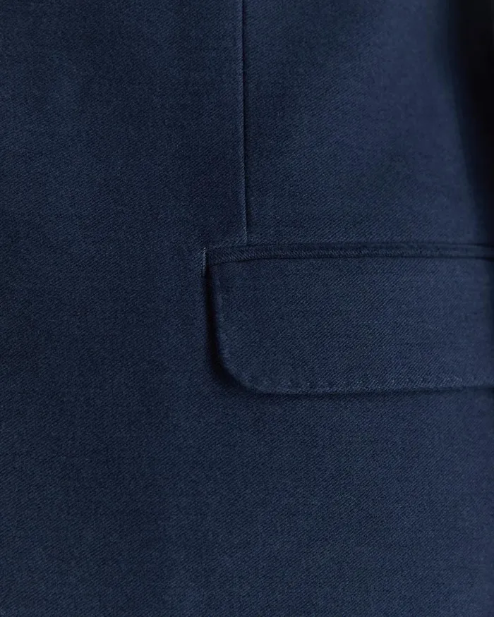 Men Sportscraft Jackets and Blazers Italian Moleskin Blazer Navy
