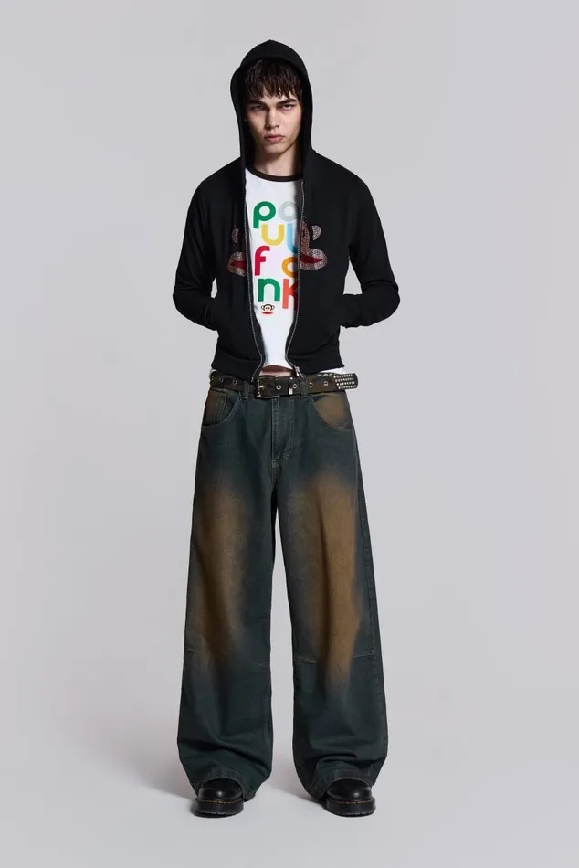 Men Starry Eyed Julius Hoodie Jaded London Hoodies and Sweatshirts