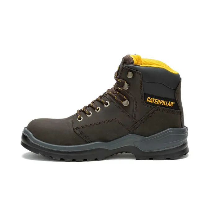 Men Striver Steel Toe Work Boot Cat Footwear Boots
