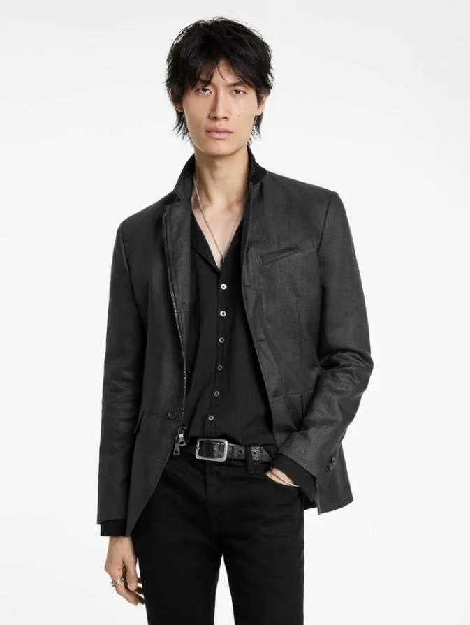 Men Suit Jackets John Varvatos BALDWIN JACKET Black