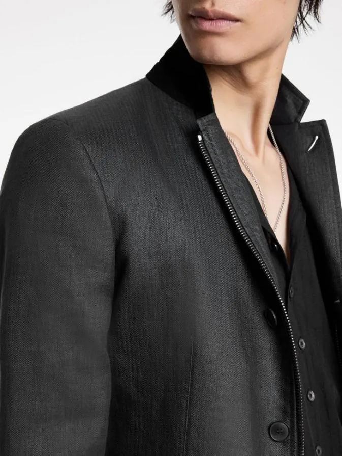 Men Suit Jackets John Varvatos BALDWIN JACKET Black