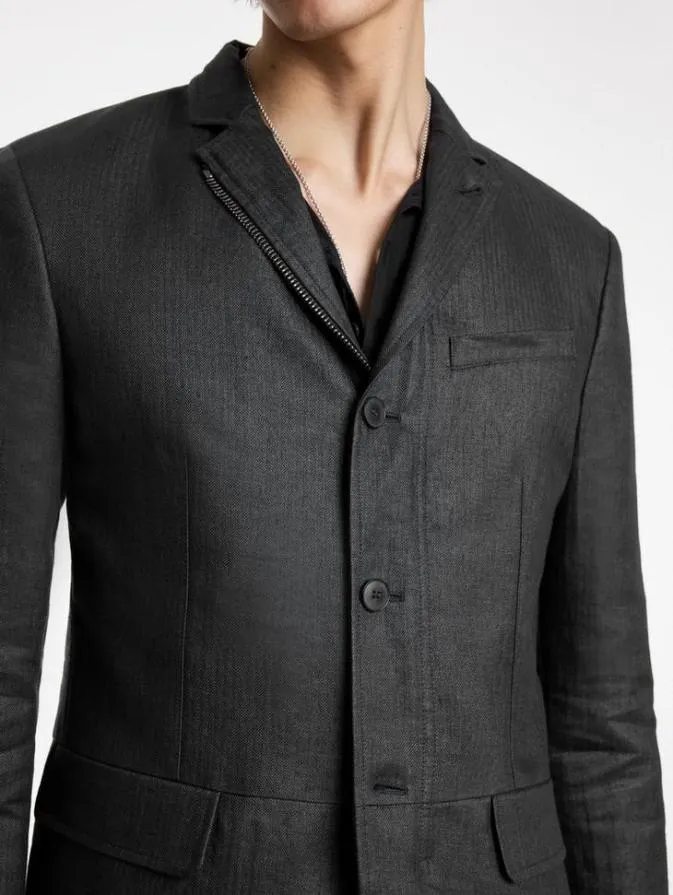 Men Suit Jackets John Varvatos BALDWIN JACKET Black