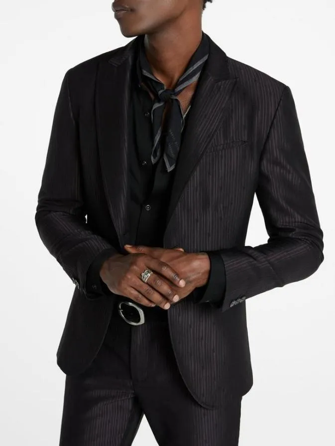 Men Suit Jackets John Varvatos BOWIE JACKET Plum