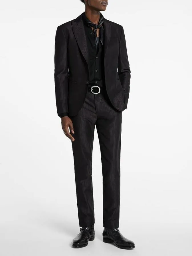 Men Suit Jackets John Varvatos BOWIE JACKET Plum