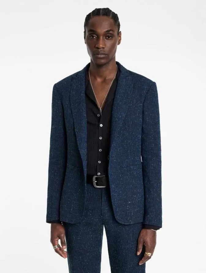 Men Suit Jackets John Varvatos LYNN JACKET Deep Blue