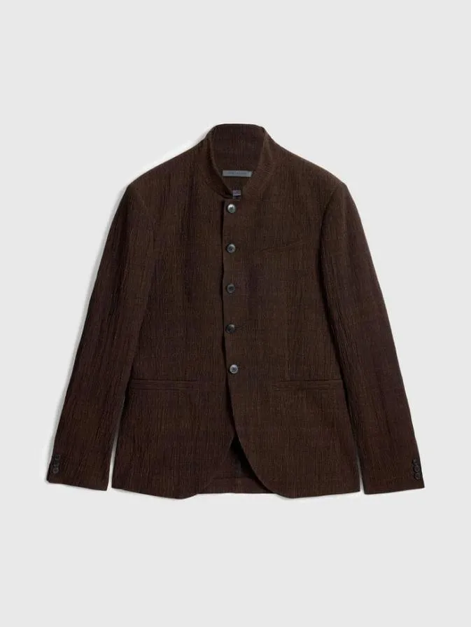Men Suit Jackets John Varvatos MARINE JACKET Hazelnut