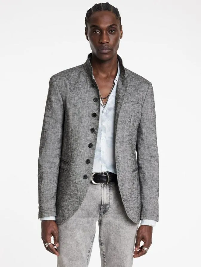 Men Suit Jackets John Varvatos REDWOOD JACKET Med Grey