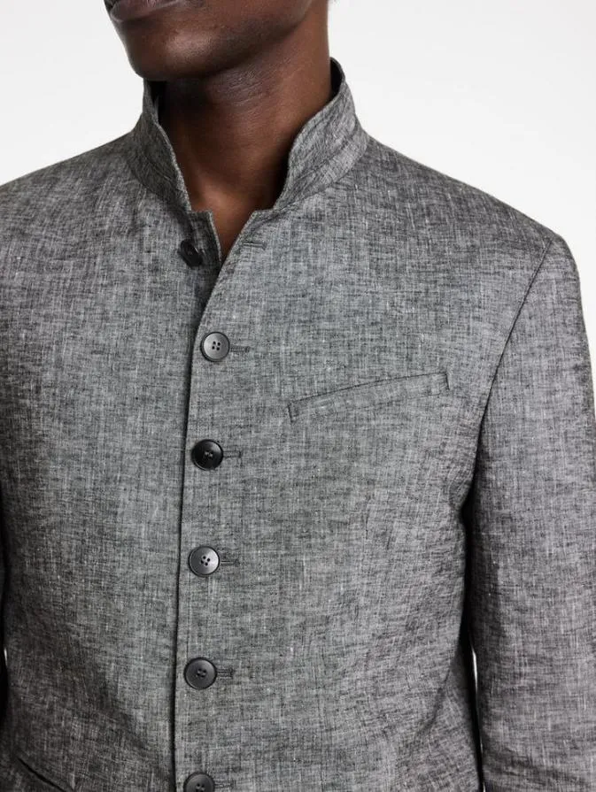 Men Suit Jackets John Varvatos REDWOOD JACKET Med Grey