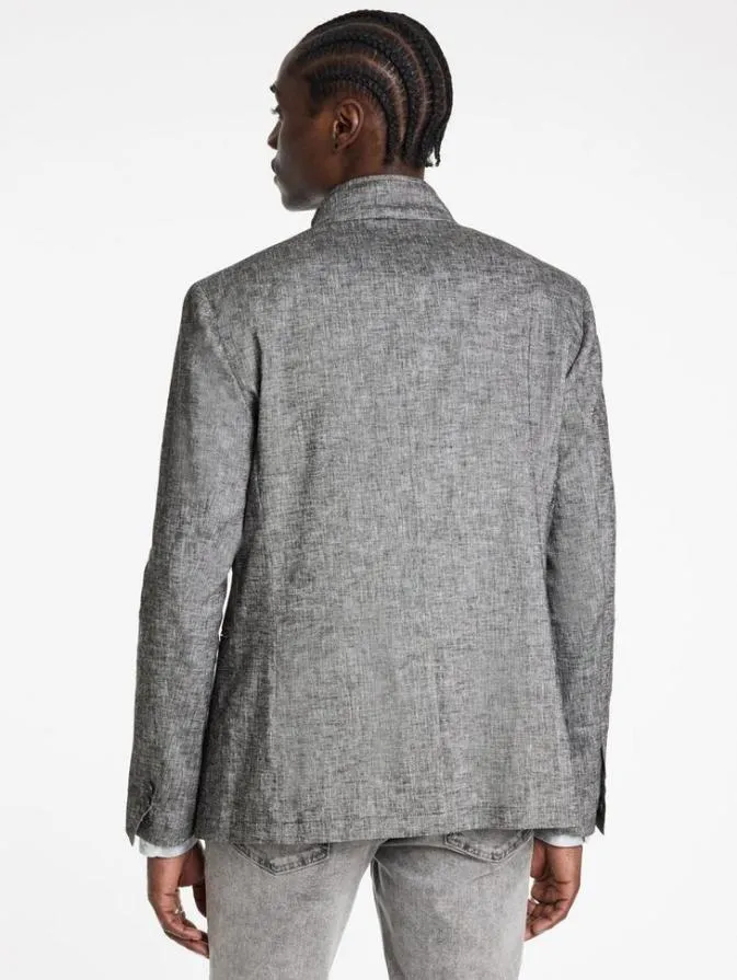 Men Suit Jackets John Varvatos REDWOOD JACKET Med Grey