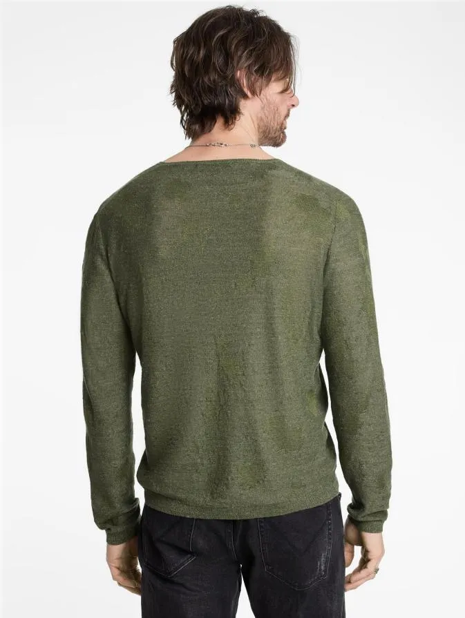 Men Sweaters John Varvatos AGUSTIN HENLEY Jungle