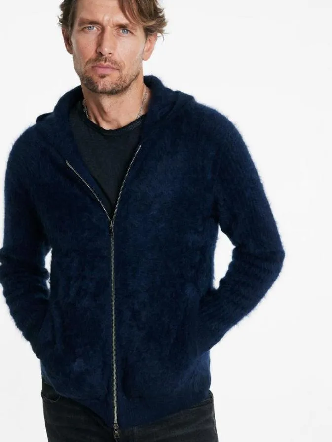 Men Sweaters John Varvatos CATHERINE HOODIE Midnight