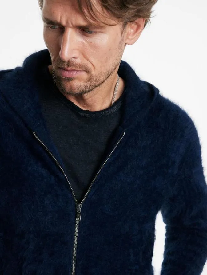Men Sweaters John Varvatos CATHERINE HOODIE Midnight