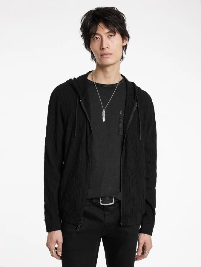 Men Sweaters John Varvatos IHSAN HOODIE Black