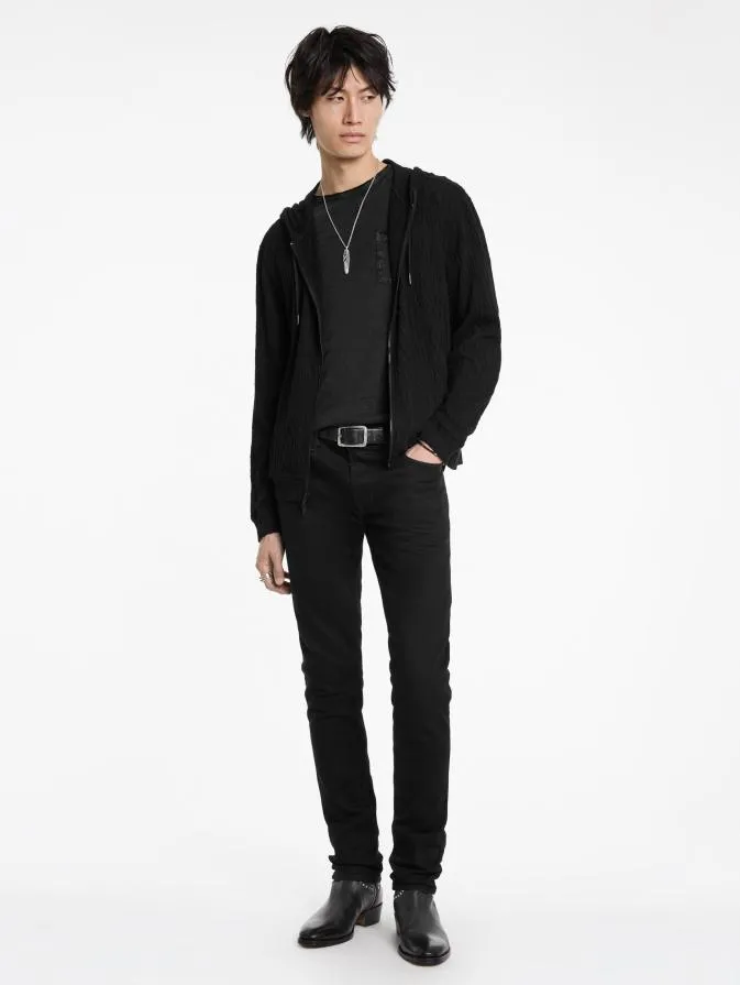 Men Sweaters John Varvatos IHSAN HOODIE Black