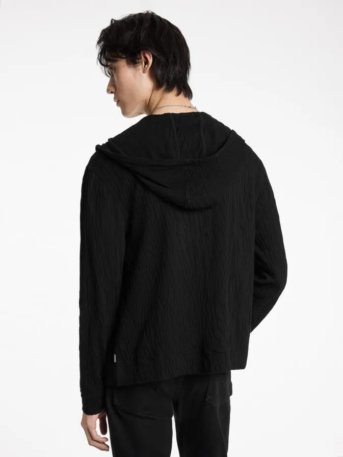 Men Sweaters John Varvatos IHSAN HOODIE Black