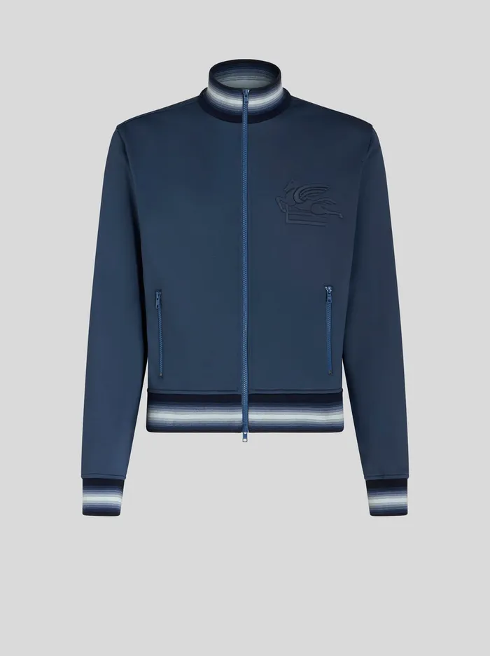 Men Sweatshirt With Logo On Chest Etro Sweatshirts