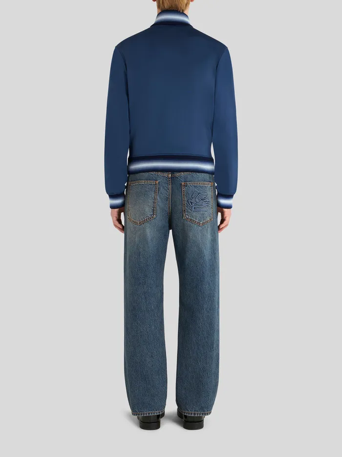 Men Sweatshirt With Logo On Chest Etro Sweatshirts