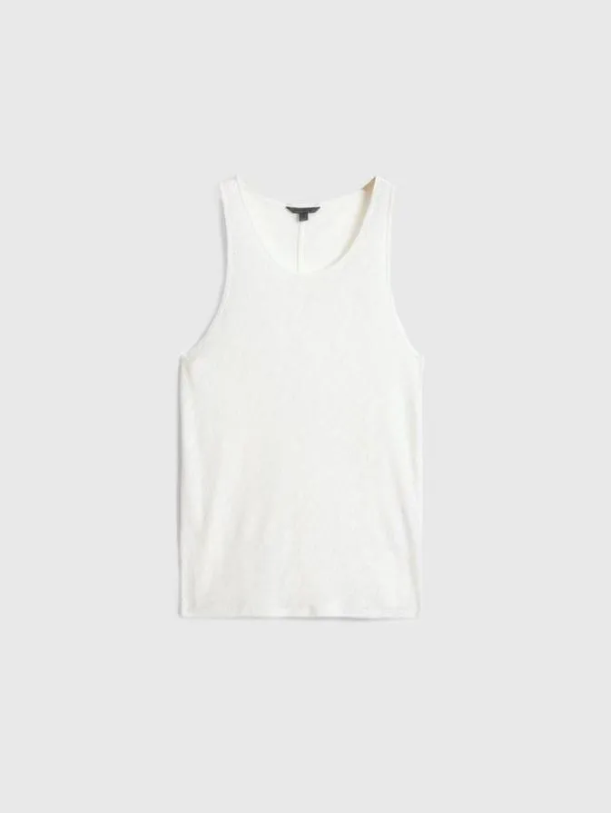 Men TShirts John Varvatos BROOME TANK White