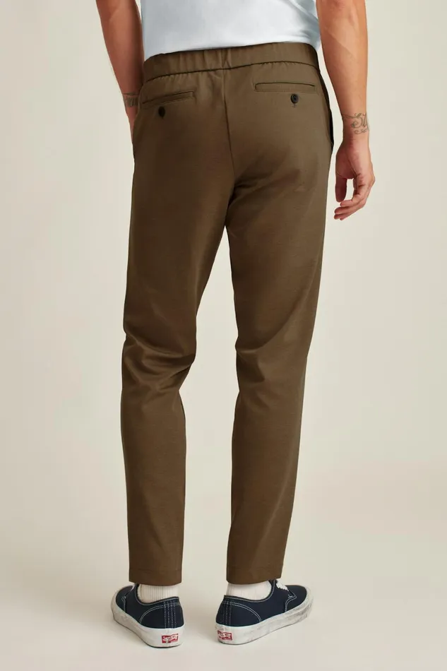 Men The All Week Flex Pant Heather Maple Bark Bonobos Joggers and Athleisure