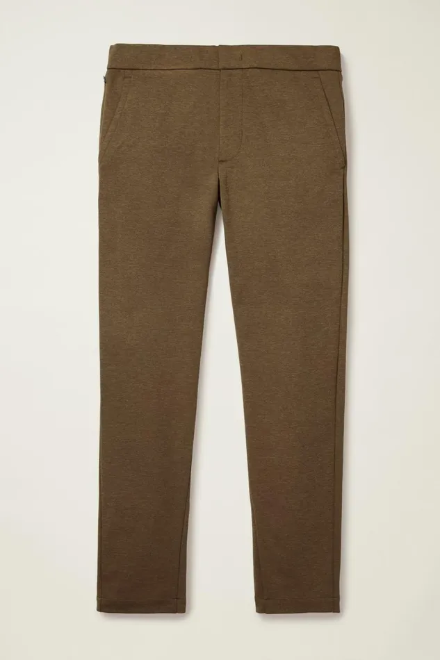 Men The All Week Flex Pant Heather Maple Bark Bonobos Joggers and Athleisure