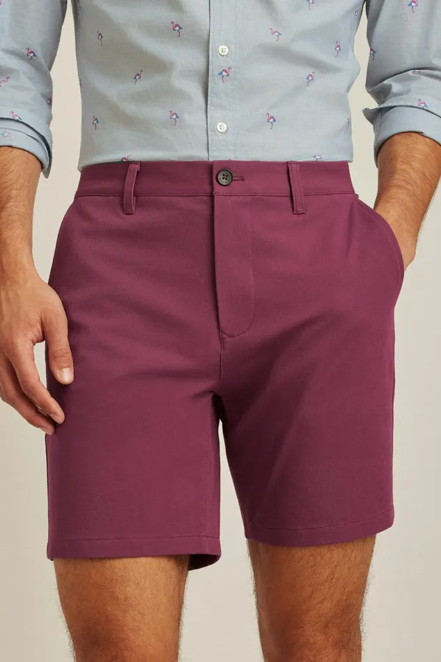 Men The Chino Short 20 Crushed Violet Bonobos Chino Shorts