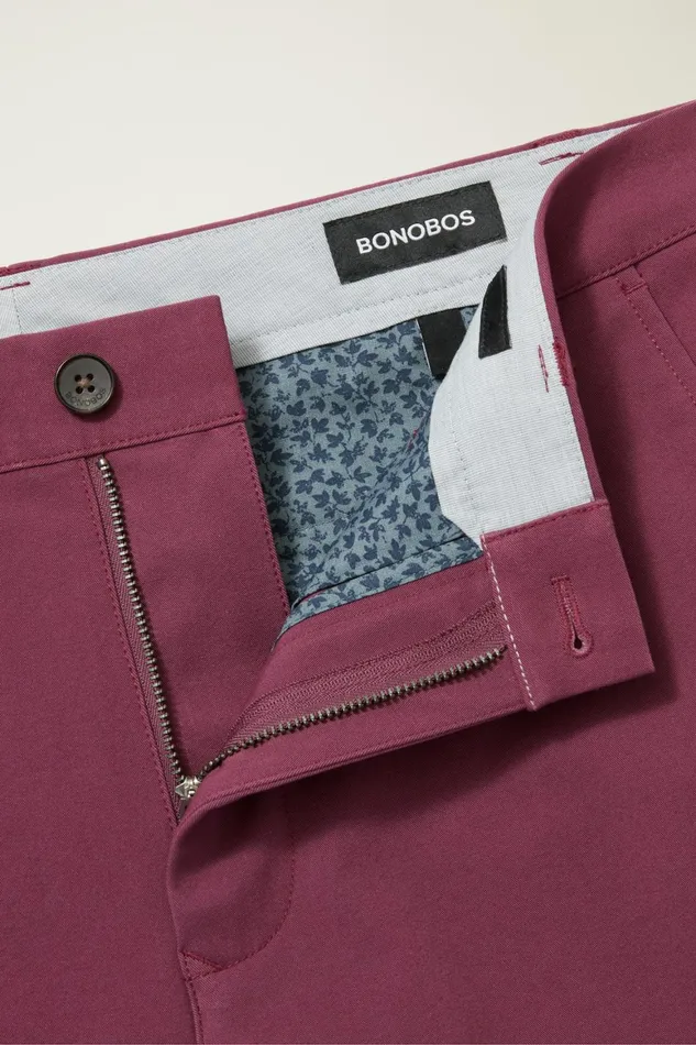 Men The Chino Short 20 Crushed Violet Bonobos Chino Shorts