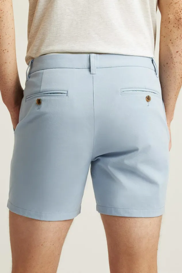 Men The Chino Short 20 Dusty Blue Bonobos Chino Shorts