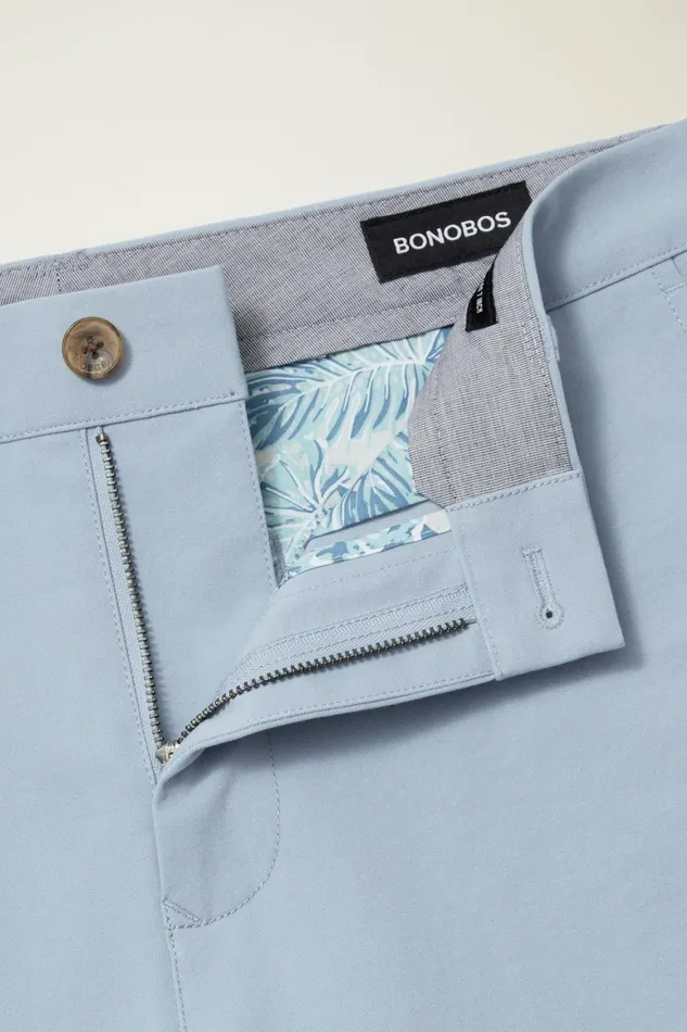 Men The Chino Short 20 Dusty Blue Bonobos Chino Shorts