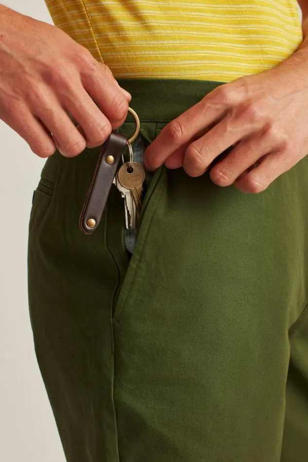 Men The Chino Short 20 Pickle Green Bonobos Chino Shorts