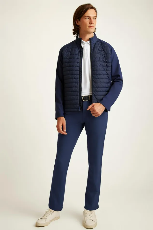Men The Elements Jacket Navy Bonobos Jackets and Coats