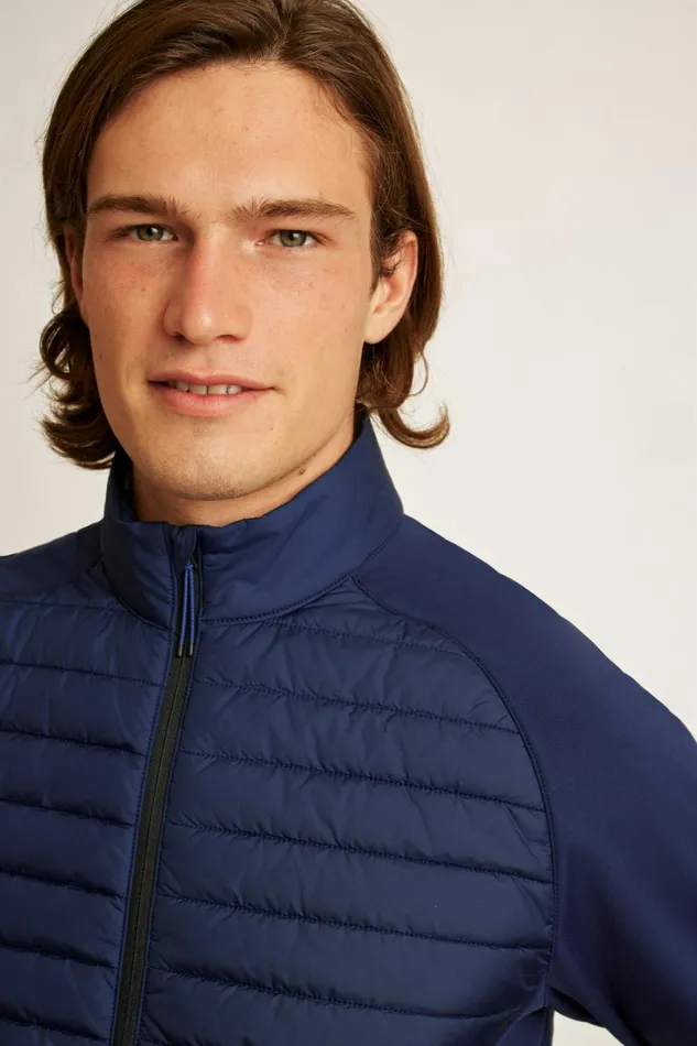 Men The Elements Jacket Navy Bonobos Jackets and Coats