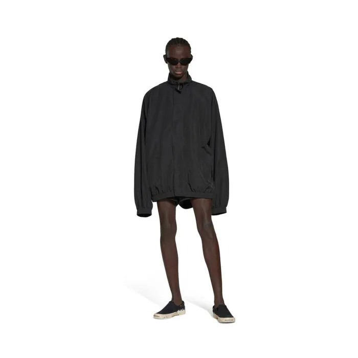 Men Trainers Balenciaga Paris Slip On Graffiti Trainers In Black