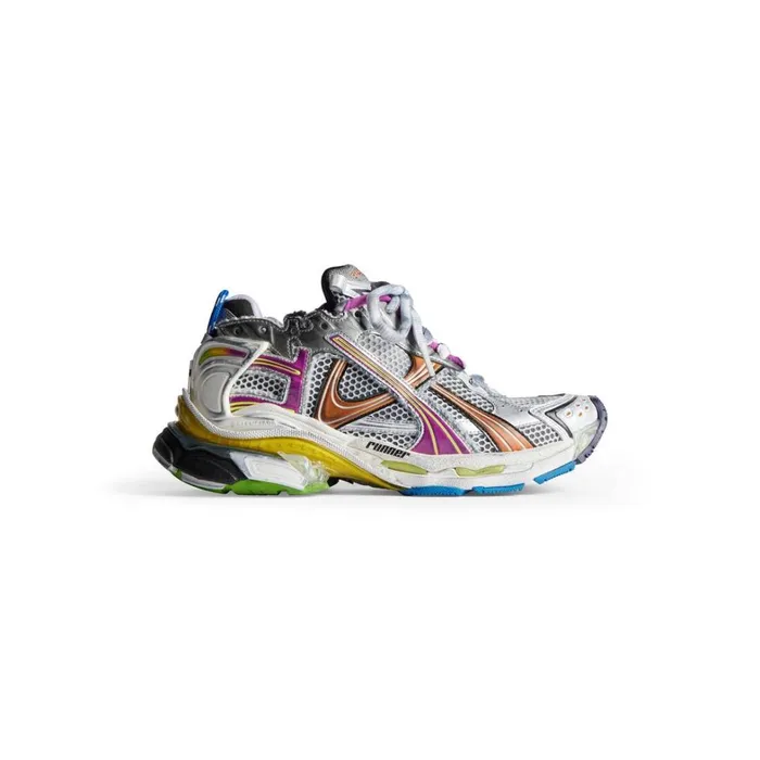 Men Trainers Balenciaga Runner Trainers In Grey