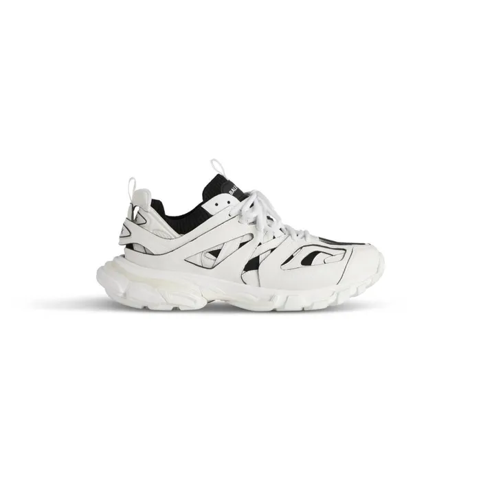 Men Trainers Balenciaga Track Sock Trainers In Whiteblack