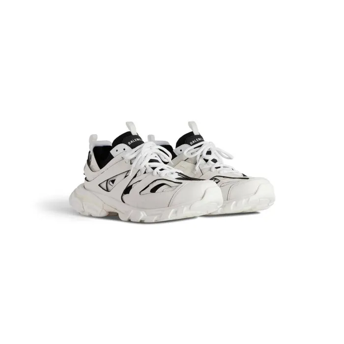 Men Trainers Balenciaga Track Sock Trainers In Whiteblack