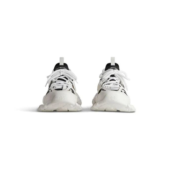 Men Trainers Balenciaga Track Sock Trainers In Whiteblack