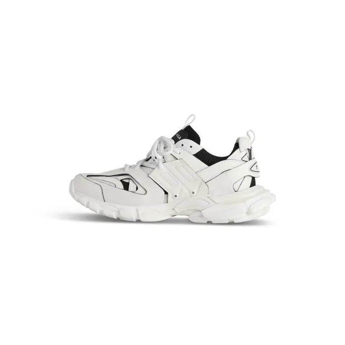 Men Trainers Balenciaga Track Sock Trainers In Whiteblack