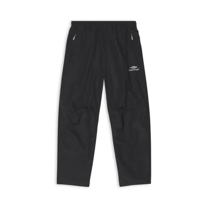 Men Trousers Balenciaga 3b Sports Icon Small Fit Tracksuit Trousers In Black