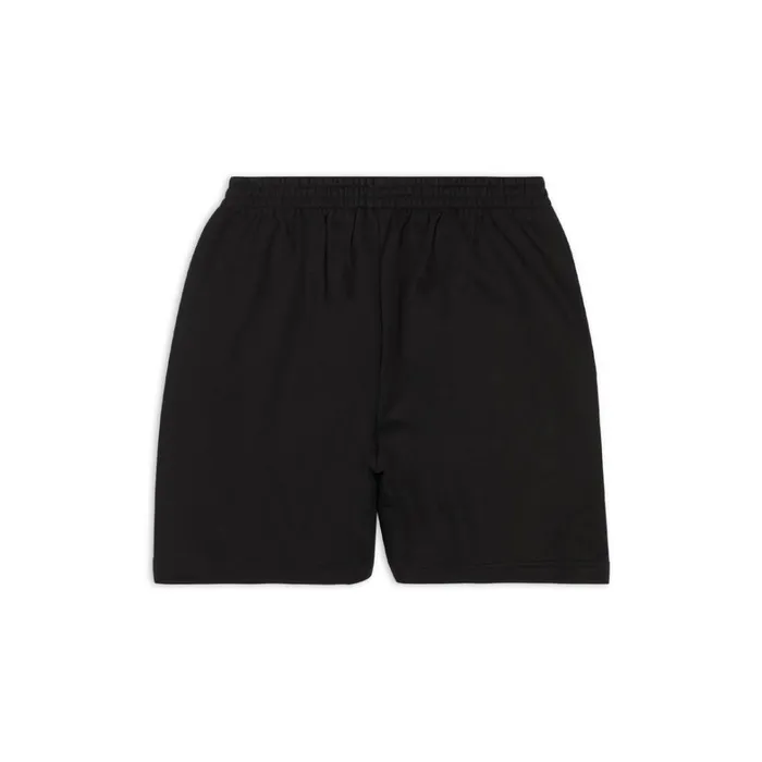 Men Trousers Balenciaga Political Campaign Sweat Shorts In Black